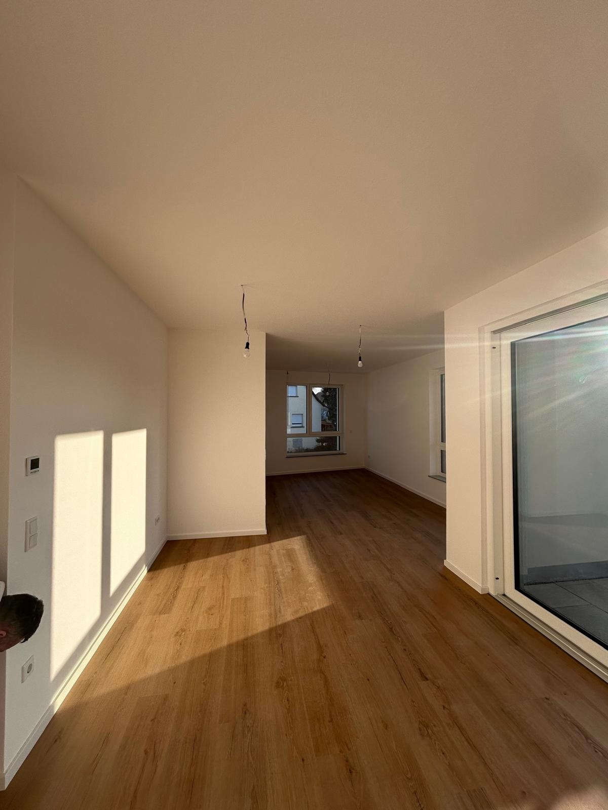 Fertige Wohnung mit Zugang zum Balkon